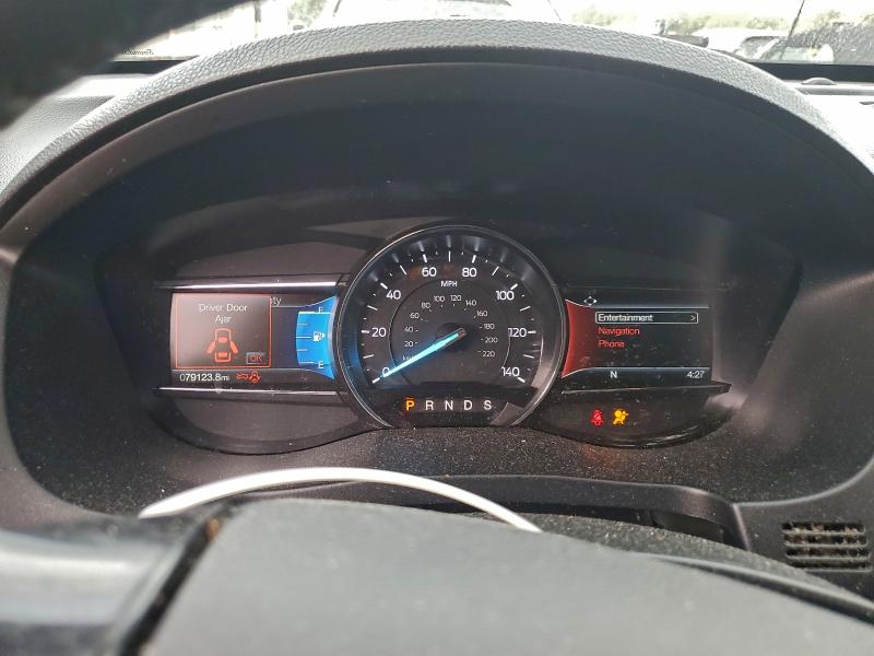 2018 Ford Explorer VIN 1FM5K7D80JGA87069 COPART salvage auction — REAR END, Ga - Cert Of Title-Salvage, sold $4,350 on 2026-07-02 (photo 9)