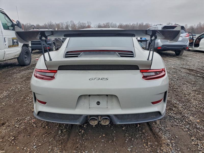 2019 Porsche 911 VIN WP0AF2A99KS164995 COPART salvage auction — WATER/FLOOD, Nj - Cert Of Title-Salvage Flood, sold $77,500 on 2026-08-06 (photo 6)