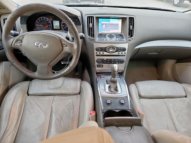 2011 Infiniti G VIN JN1CV6EK9BM215497 COPART salvage auction — FRONT END, Tx - Salvage Vehicle Title, sold $400 on 2026-07-02 (photo 8)