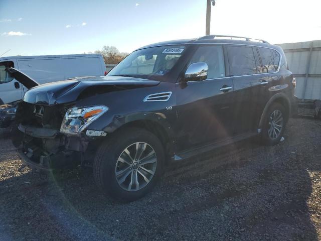 2019 Nissan Armada VIN JN8AY2NC7K9583939 COPART salvage auction — FRONT END, Nj - Cert Of Title-Salvage, sold $1,000 on 2026-07-31 (photo 1)