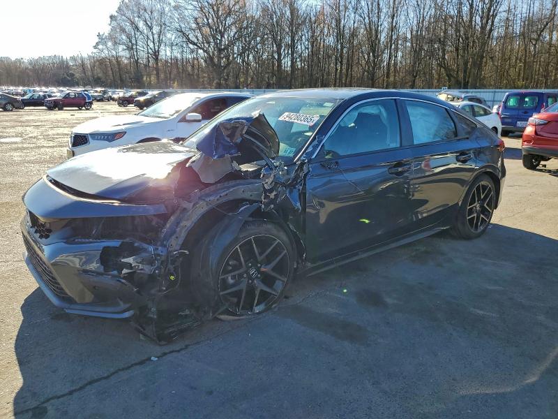 2022 Honda Civic VIN 19XFL1H81NE013839 COPART salvage auction — FRONT END, Id - Salvage Certificate Of Title, sold $200 on 2026-07-21 (photo 1)