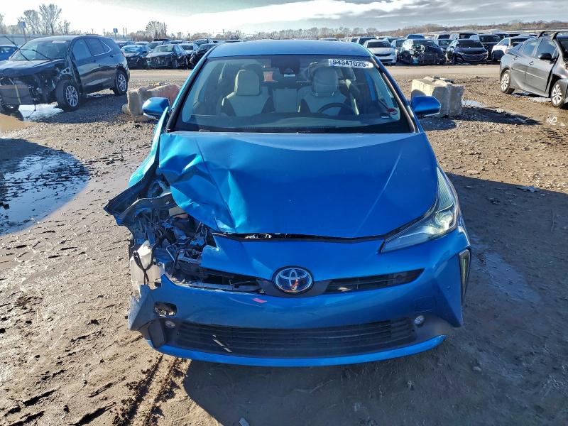 2019 Toyota Prius VIN JTDL9RFU7K3009684 COPART salvage auction — FRONT END, Ks - Cert Of Title-Salvage, sold $4,100 on 2026-07-02 (photo 5)