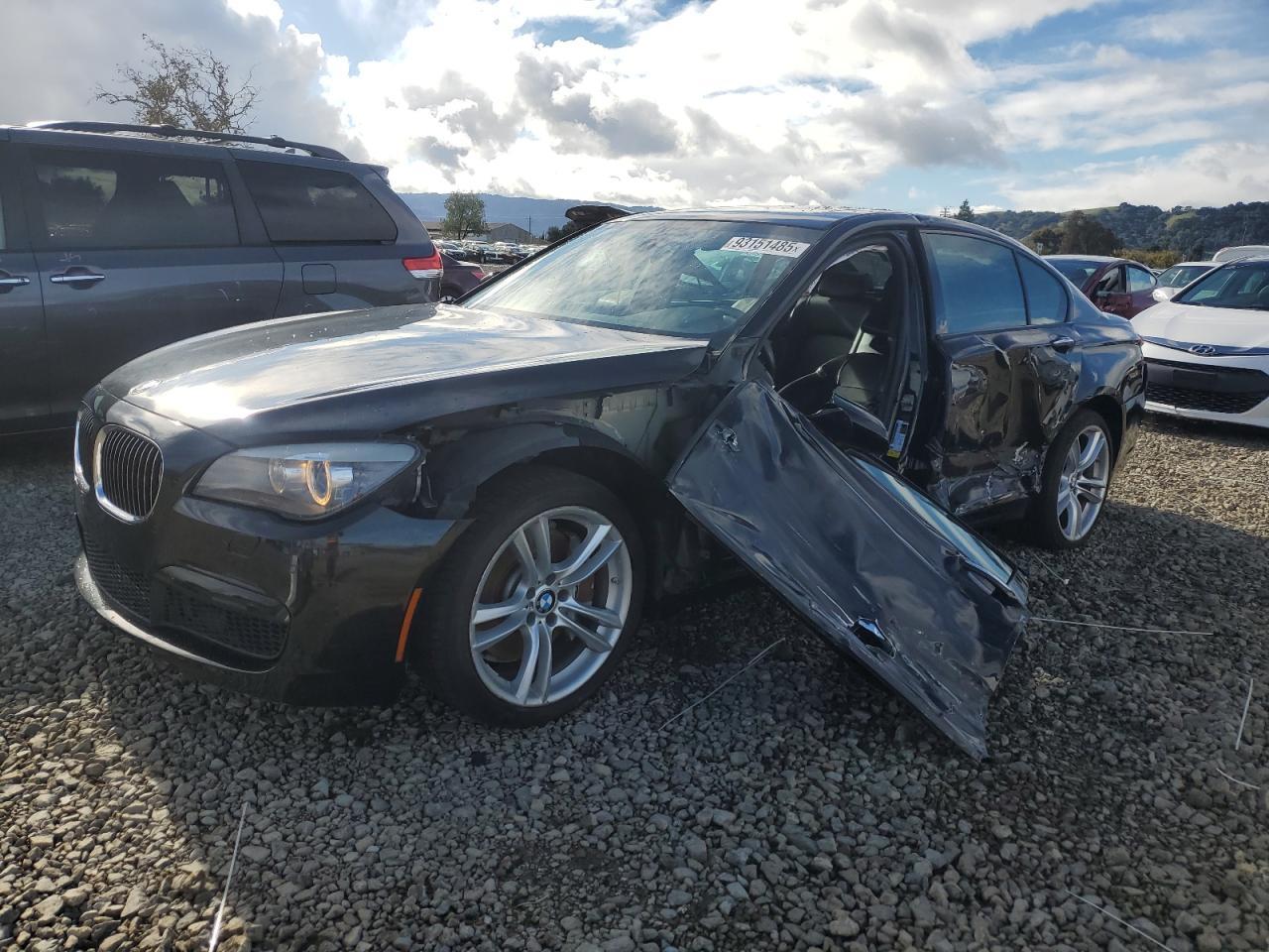 2012 BMW 7 Series VIN WBAKA8C56CDS99676 — COPART salvage auction photo