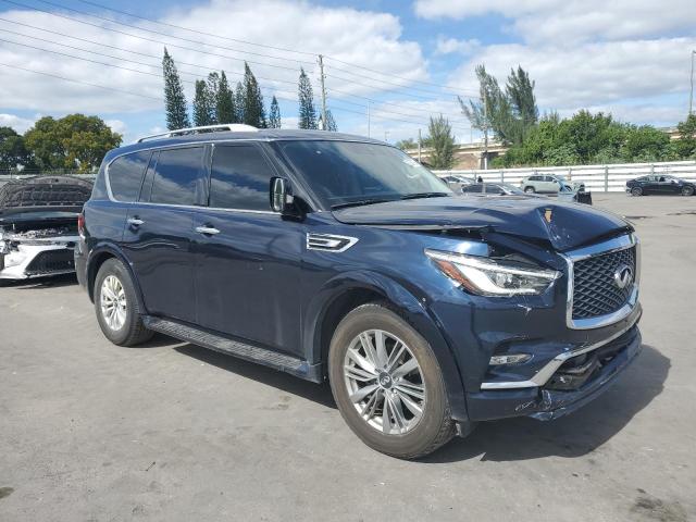 2021 Infiniti Qx80 VIN JN8AZ2AEXM9273128 COPART salvage auction — FRONT END, In - Cert Of Title-Salvage Title, sold $500 on 2026-07-13 (photo 4)