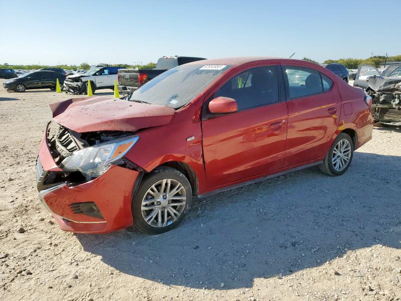 2024 Mitsubishi Mirage VIN ML32FUFJ3RHF12838 COPART salvage auction — FRONT END, Tx - Salvage Vehicle Title, sold $15 on 2026-07-30 (photo 1)