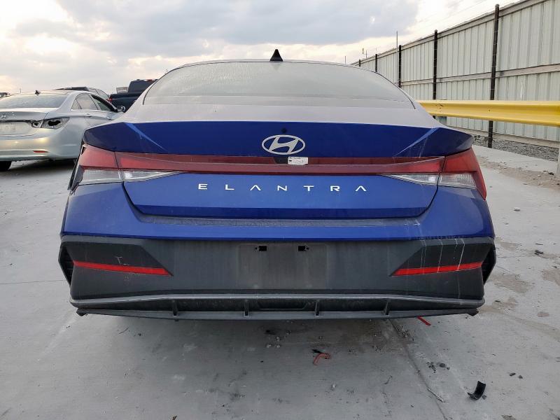 2024 Hyundai Elantra VIN KMHLM4DG3RU724847 COPART salvage auction — SIDE, Fl - Cert Of Title Slvg Rebuildable, sold $4,250 on 2026-07-27 (photo 6)