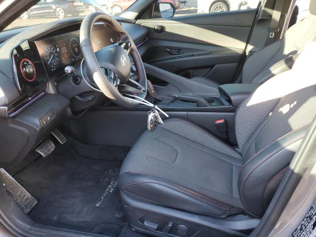 2024 Hyundai Elantra VIN KMHLR4DF3RU746405 COPART salvage auction — FRONT END, Ct - Cert Of Title-Salvage, sold $475 on 2026-07-24 (photo 7)
