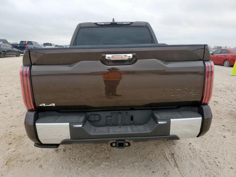 2025 Toyota Tundra VIN 5TFMA5DB7SX305948 COPART salvage auction — Side, TX - SALVAGE VEHICLE TITLE, sold $29,500 on 2025-12-31 (photo 6)