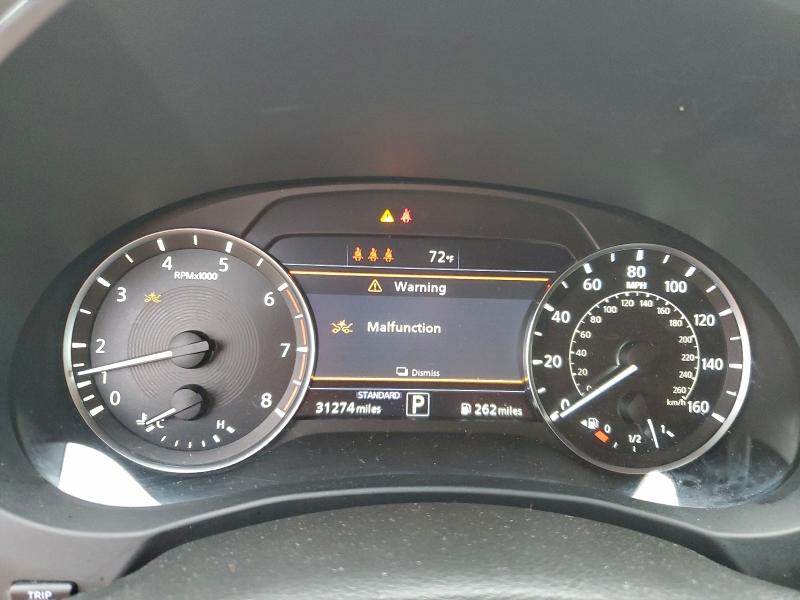 2022 Infiniti Qx50 VIN 3PCAJ5BA7NF108113 COPART salvage auction — FRONT END, Tx - Salvage Vehicle Title, sold $325 on 2026-07-09 (photo 9)