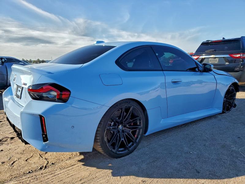 2024 BMW M2 VIN 3MF13DM02R8D94517 COPART salvage auction — Front End, TX - SALVAGE VEHICLE TITLE, sold $27,750 on 2026-06-11 (photo 3)
