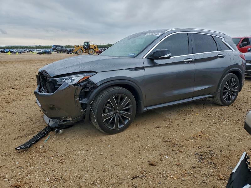 2022 Infiniti Qx50 VIN 3PCAJ5BA7NF108113 COPART salvage auction — FRONT END, Tx - Salvage Vehicle Title, sold $325 on 2026-07-09 (photo 1)