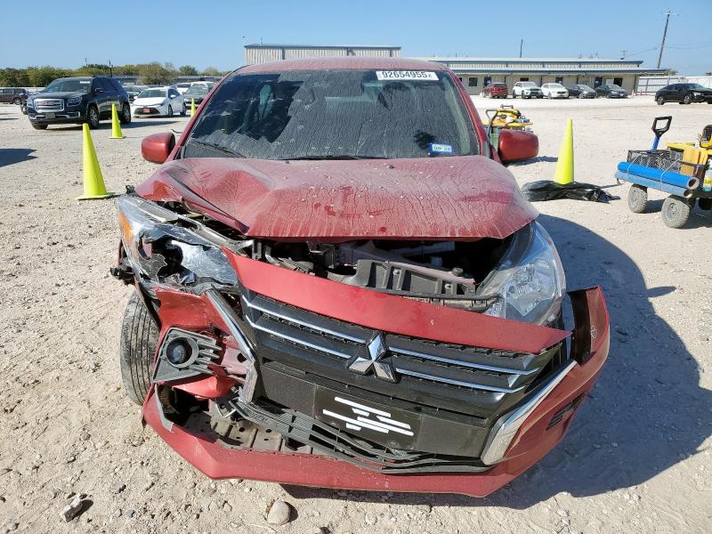 2024 Mitsubishi Mirage VIN ML32FUFJ3RHF12838 COPART salvage auction — FRONT END, Tx - Salvage Vehicle Title, sold $15 on 2026-07-30 (photo 5)
