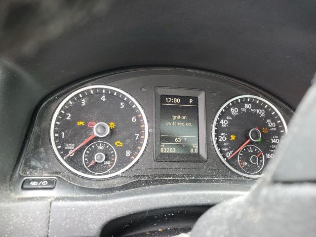 2017 Volkswagen Tiguan VIN WVGRV7AX8HK014589 COPART salvage auction — FRONT END, Or - Lien Papers Salvage, sold $300 on 2026-07-01 (photo 9)