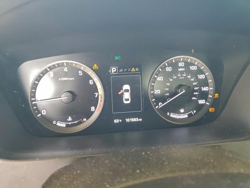 2015 Hyundai Sonata VIN 5NPE34AF9FH014725 COPART salvage auction — FRONT END, Ca - Salvage Certificate, sold $2,100 on 2026-07-09 (photo 9)