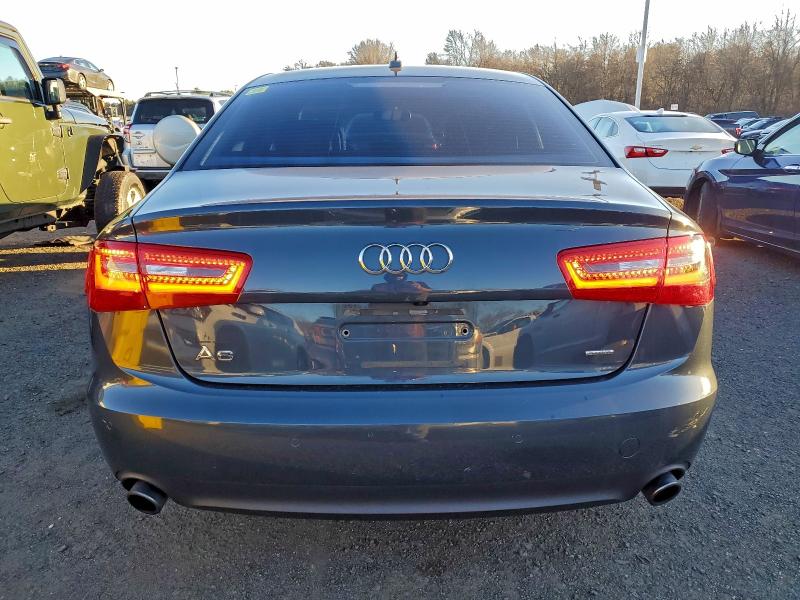 2015 Audi A6 VIN WAUGFAFC4FN023486 COPART salvage auction — FRONT END, Ma - Certificate Of Title, sold $4,900 on 2026-07-30 (photo 6)