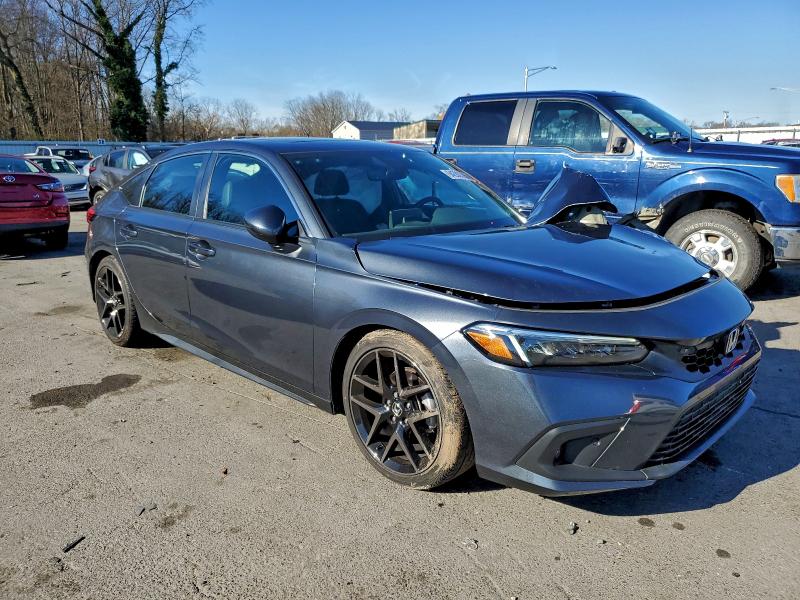 2022 Honda Civic VIN 19XFL1H81NE013839 COPART salvage auction — FRONT END, Id - Salvage Certificate Of Title, sold $200 on 2026-07-21 (photo 4)