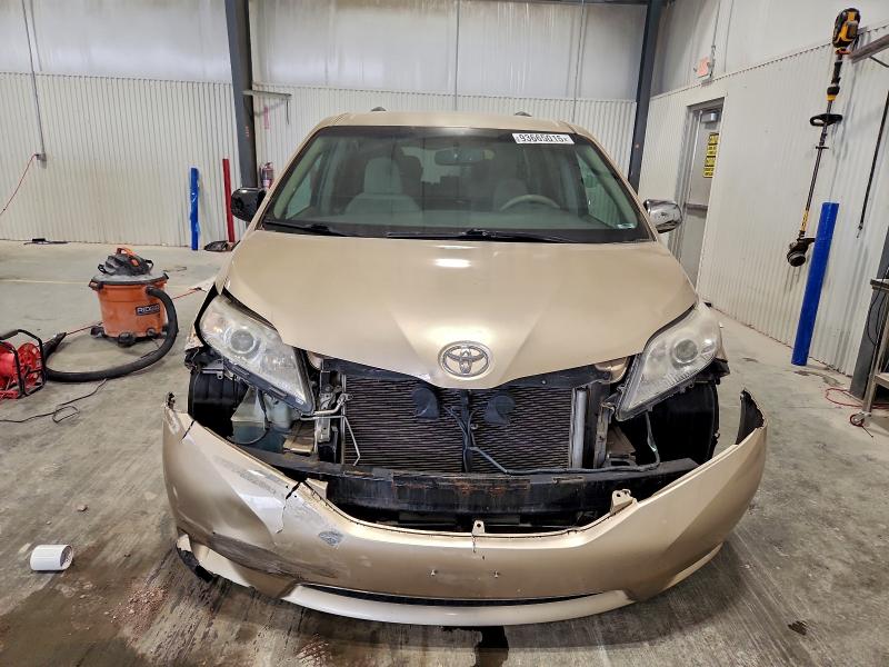 2014 Toyota Sienna VIN 5TDKK3DC4ES435049 COPART salvage auction — FRONT END, Ne - Cert Of Title-Salvage, sold $225 on 2026-07-28 (photo 5)