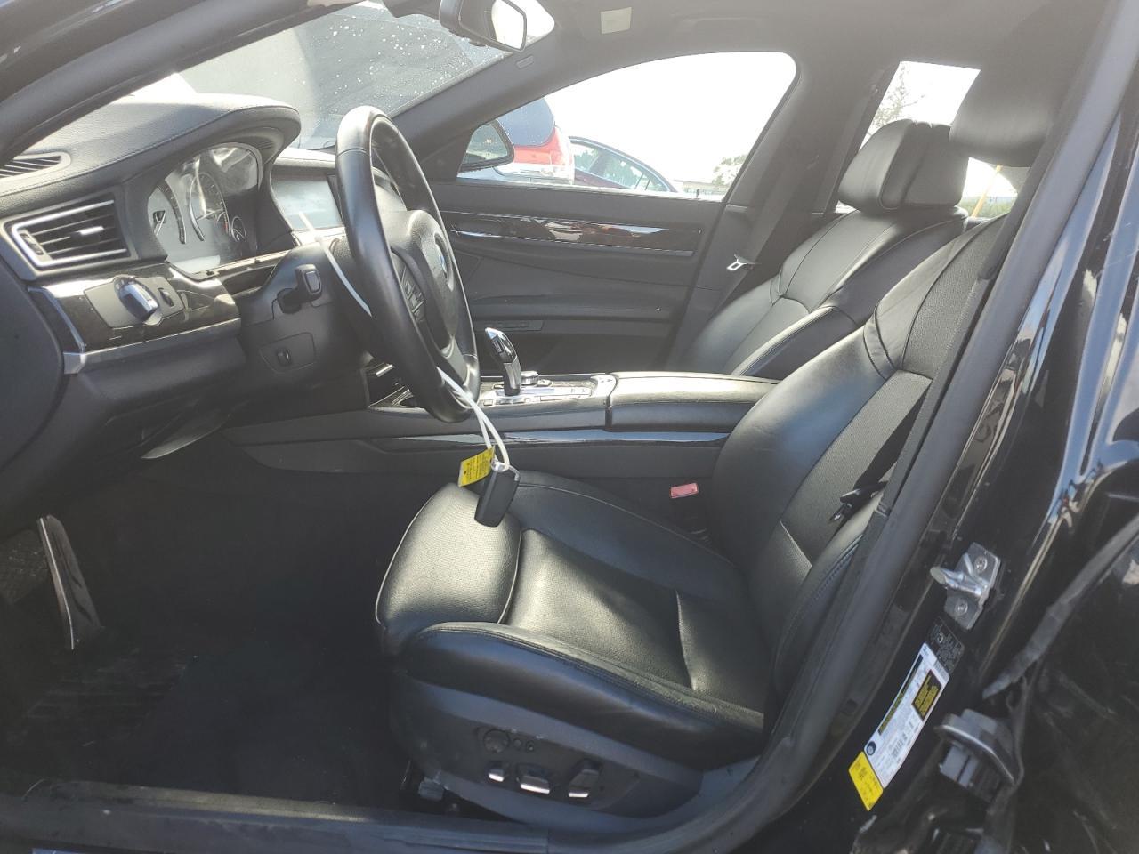 2012 BMW 7 Series VIN WBAKA8C56CDS99676 COPART salvage auction — Side, CA - SALVAGE CERTIFICATE, sold $1,900 on 2026-07-02 (photo 7)