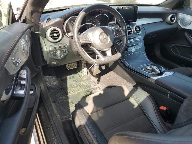 2018 Mercedes-benz C-klasse VIN WDDWK6EBXJF748972 COPART salvage auction — FRONT END, CA - SALVAGE CERTIFICATE, sold $4,000 on 2026-07-06 (photo 8)
