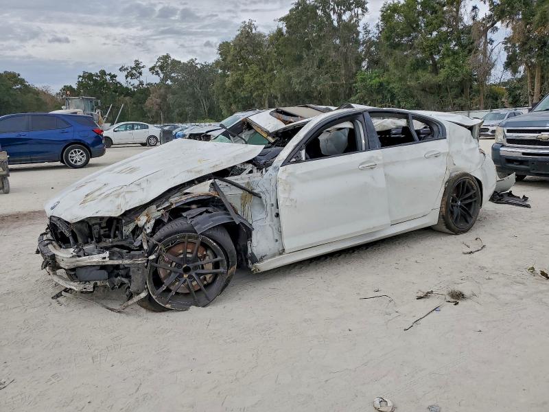 2017 BMW 5 series VIN WBAJE5C30HG477830 COPART salvage auction — ROLLOVER, Fl - Certificate Of Destruction, sold $1,300 on 2026-07-20 (photo 1)