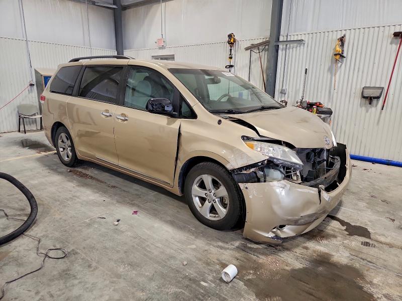 2014 Toyota Sienna VIN 5TDKK3DC4ES435049 COPART salvage auction — FRONT END, Ne - Cert Of Title-Salvage, sold $225 on 2026-07-28 (photo 4)