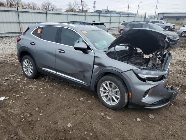2021 Buick Envision VIN LRBAZLR43MD047442 COPART salvage auction — FRONT END, Il - Salvage Certificate, sold $600 on 2026-07-27 (photo 4)