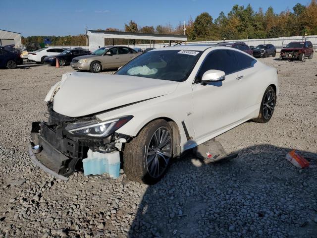 2017 Infiniti Q60 VIN JN1EV7EL0HM553855 COPART salvage auction — FRONT END, Wv - Certificate Of Title, sold $2,350 on 2026-07-07 (photo 1)