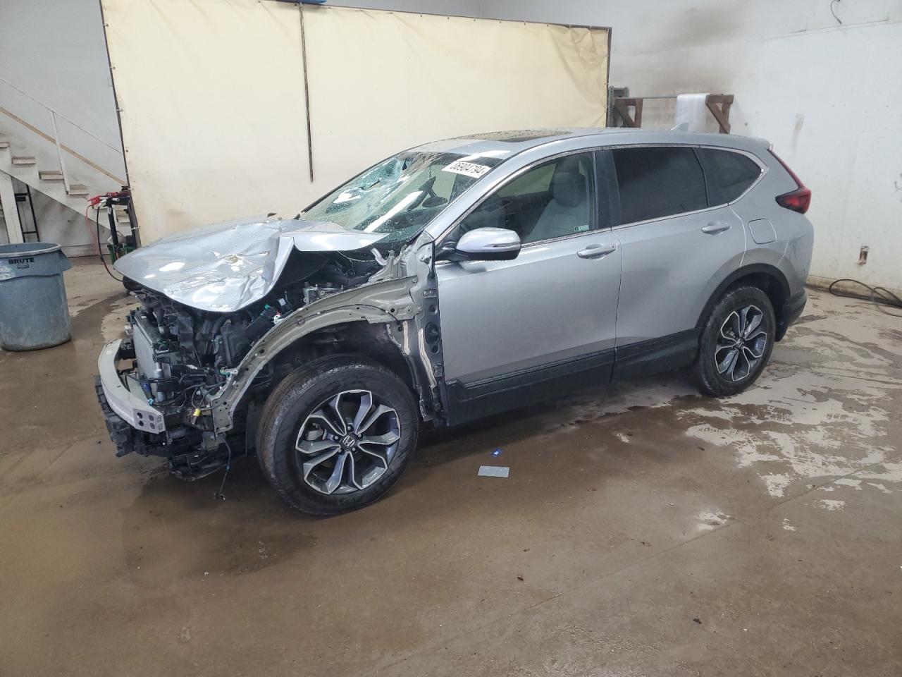2021 HONDA CRV VIN 7FARW2H85ME017884 — COPART salvage auction photo