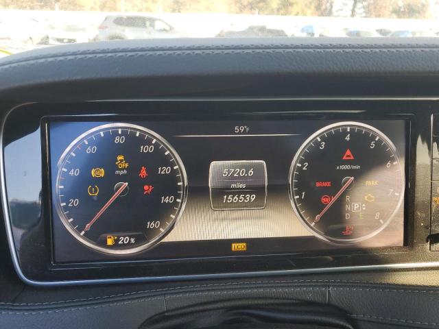 2014 Mercedes-benz S-klasse VIN WDDUG8CB9EA026113 COPART salvage auction — FRONT END, Al - Cert Of Title-Salvage Title, sold $2,850 on 2026-08-20 (photo 9)