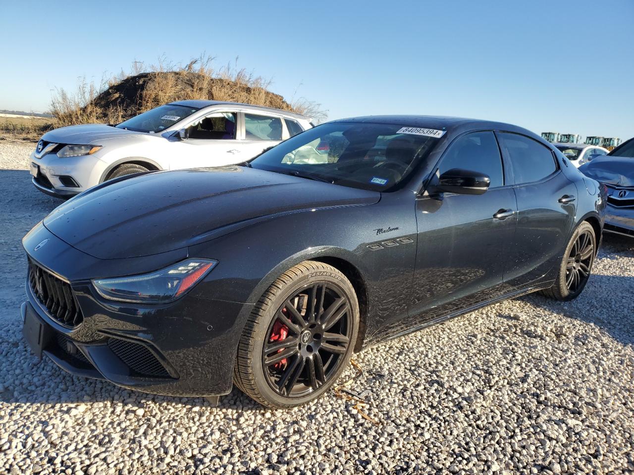2022 MASERATI GHIBLI MOD VIN ZAM57YSM7N1390950 — COPART salvage auction photo