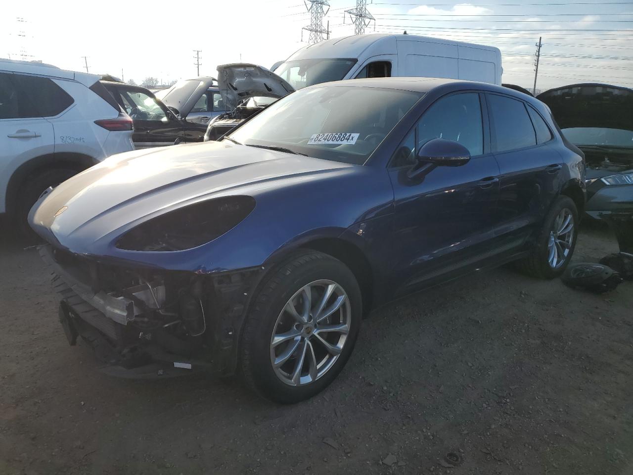 2023 PORSCHE MACAN BASE VIN WP1AA2A59PLB21074 — COPART salvage auction photo