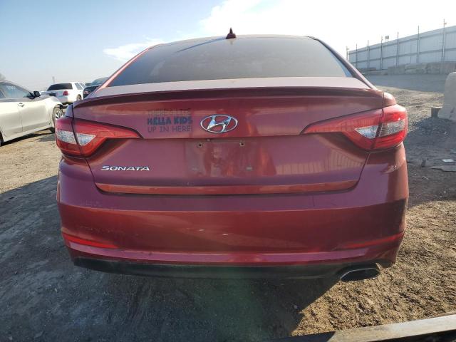 2015 Hyundai Sonata VIN 5NPE24AF4FH206542 COPART salvage auction — VANDALISM, In - Bill Of Sale - Parts Only, sold $700 on 2026-07-20 (photo 6)