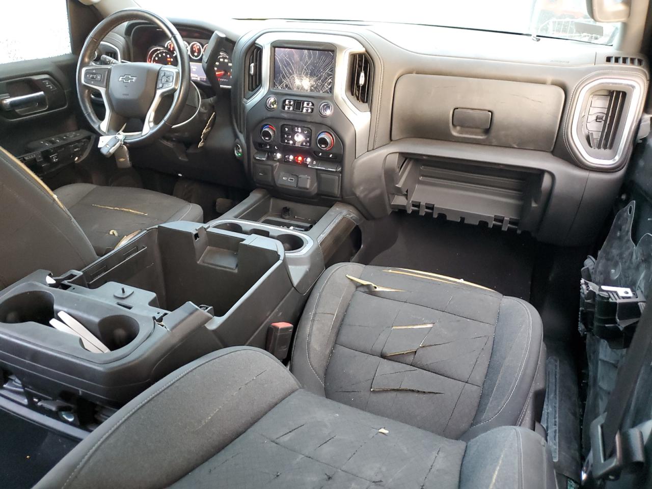 2022 Chevrolet S-10 pickup VIN 3GCPYFEL3NG173236 COPART salvage auction — VANDALISM, NV - SALVAGE TITLE, sold $9,900 on 2025-01-22 (photo 8)