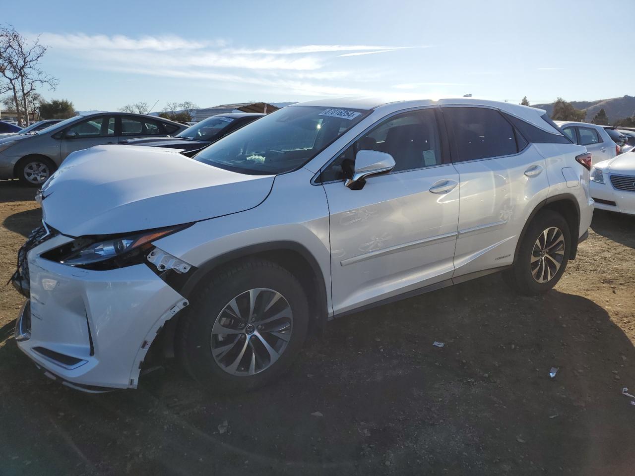 2020 LEXUS RX450 VIN 2T2AGMDA1LC045416 — COPART salvage auction photo
