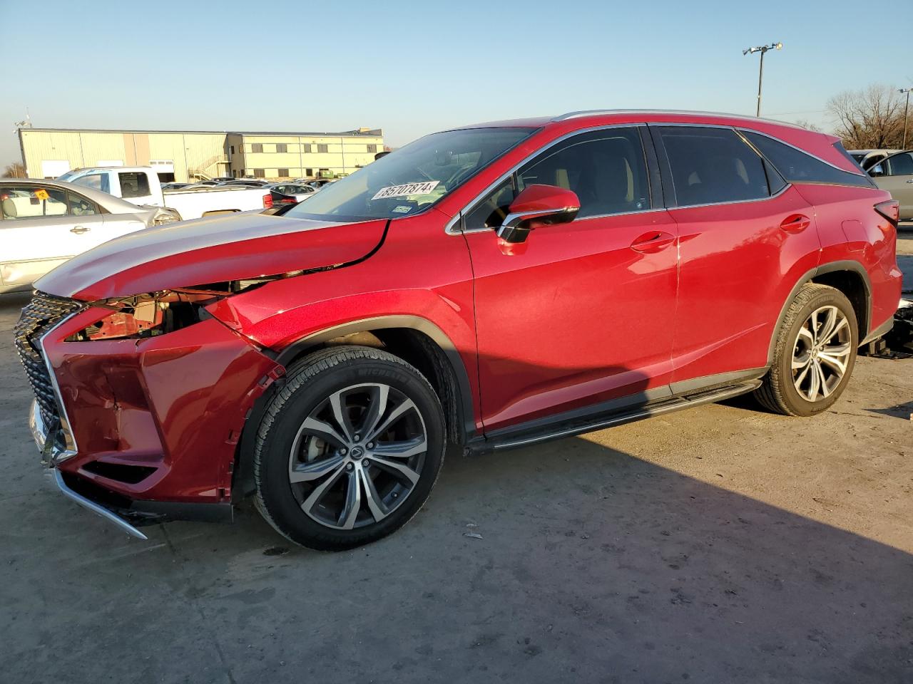 2022 LEXUS RX350 VIN JTJHZKEA7N2027095 — COPART salvage auction photo