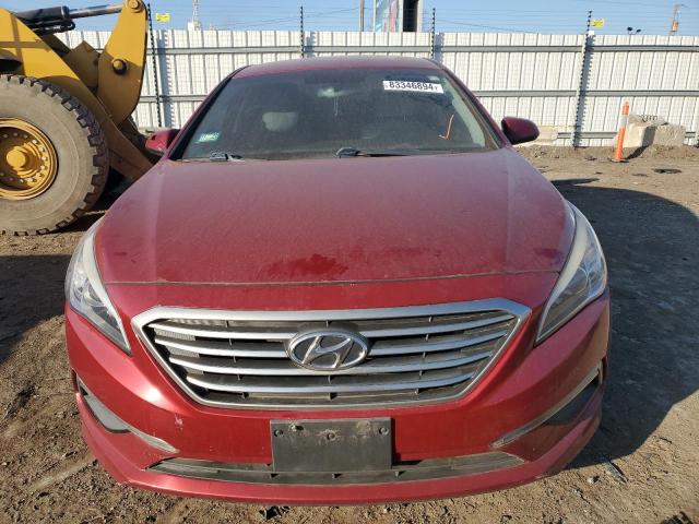 2015 Hyundai Sonata VIN 5NPE24AF4FH206542 COPART salvage auction — VANDALISM, In - Bill Of Sale - Parts Only, sold $700 on 2026-07-20 (photo 5)