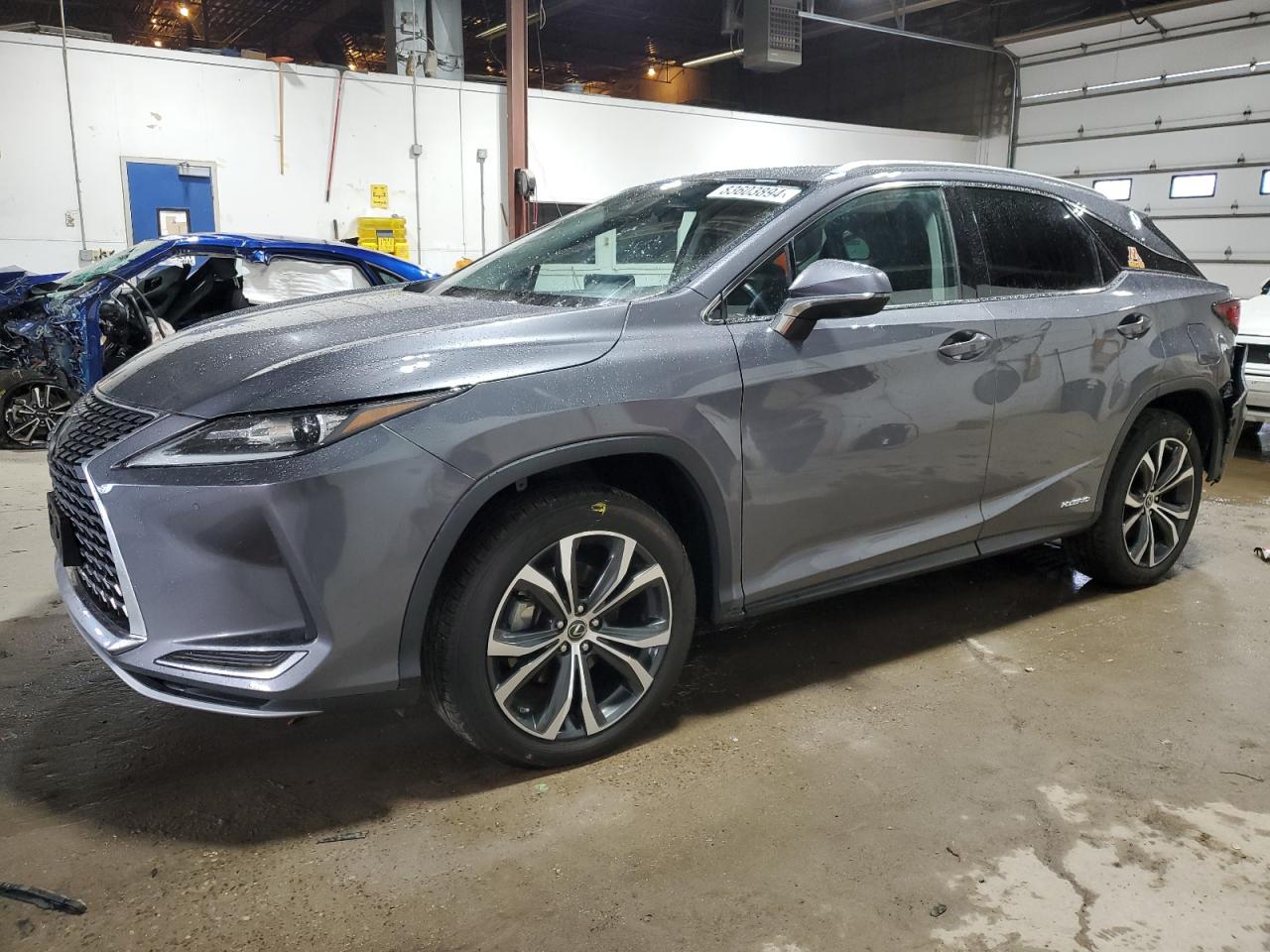 2021 LEXUS RX450 VIN 2T2HGMDA1MC066458 — COPART salvage auction photo