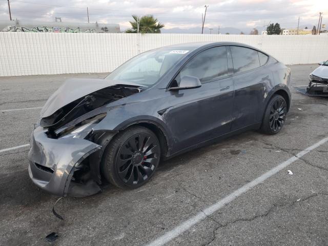 2023 Tesla Model y VIN 7SAYGDEF0PF809287 — COPART salvage auction photo