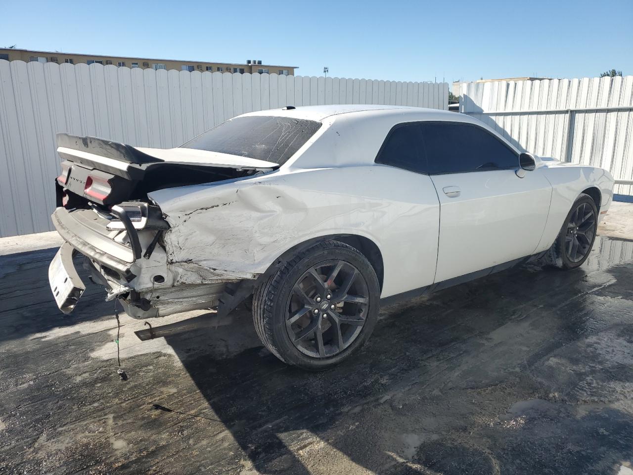 2021 Dodge Challenger VIN 2C3CDZAG7MH596800 COPART salvage auction — REAR END, FL - CERTIFICATE OF TITLE, sold $6,000 on 2025-01-23 (photo 3)