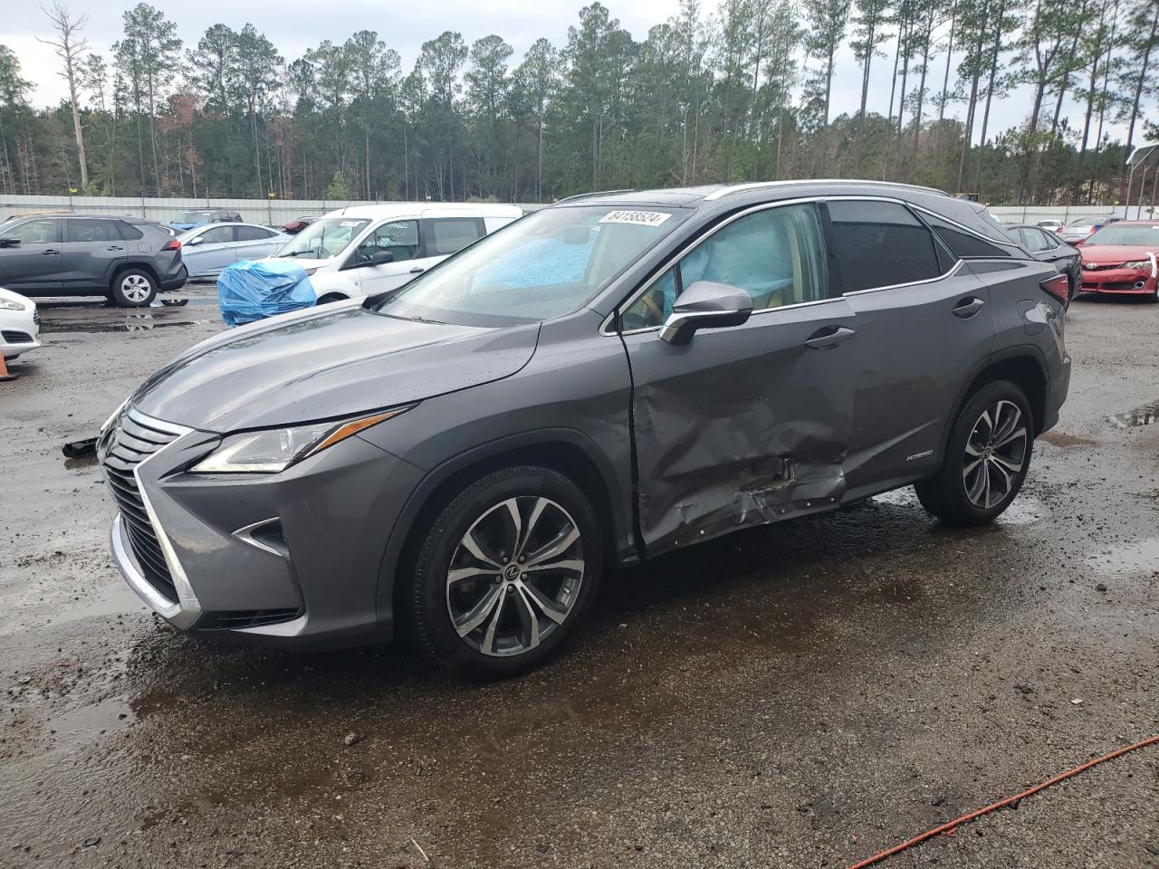 2019 LEXUS RX450 VIN 2T2BGMCA7KC041844 — COPART salvage auction photo