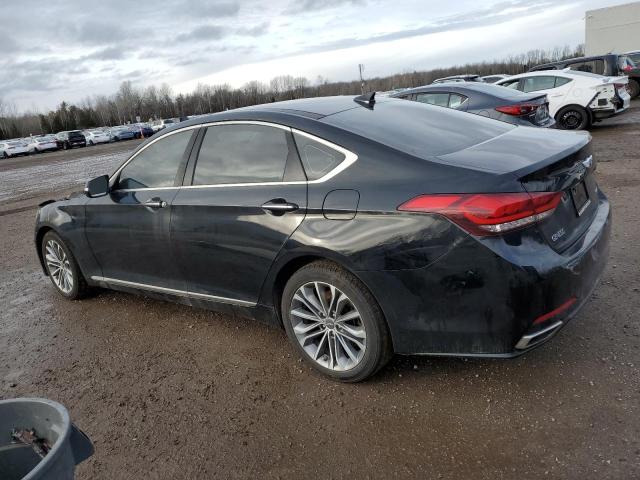 2015 Hyundai Genesis VIN KMHGN4JE3FU043598 COPART salvage auction — Burn Engine, On - Permit Irrepairable, sold $250 on 2026-07-28 (photo 2)