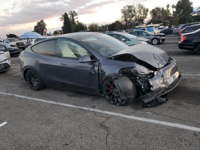 2023 Tesla Model y VIN 7SAYGDEF0PF809287 COPART salvage auction — FRONT END, Ca - Non-Repairable Vehicle Cert, sold $1,800 on 2026-07-31 (photo 4)