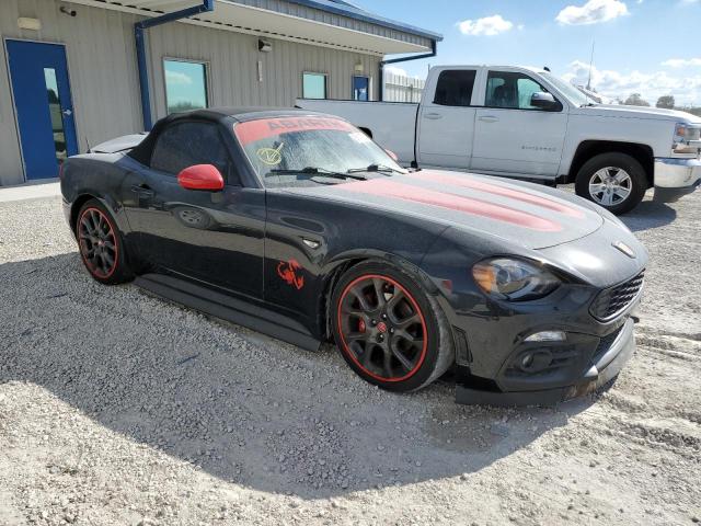 2017 Fiat 124 spider VIN JC1NFAEK1H0115817 COPART salvage auction — REAR END, FL - CERT OF TITLE SLVG REBUILDABLE, sold $425 on 2026-07-24 (photo 4)