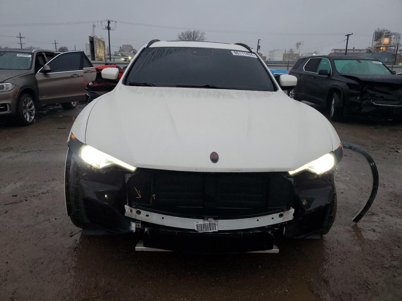 2018 MASERATI ALL MODELS VIN ZN661YUS0JX302171 COPART salvage auction — FRONT END, IL - SALVAGE CERTIFICATE, sold $9,100 on 2025-03-07 (photo 5)