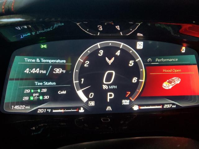 2023 Chevrolet Corvette VIN 1G1YC3D46P5132310 COPART salvage auction — Vandalized, VA - CERTIFICATE OF TITLE, sold $57,500 on 2025-06-16 (photo 9)
