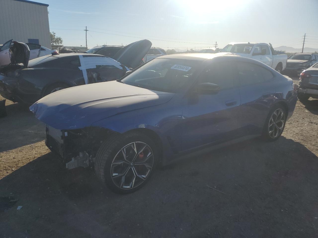 2023 BMW I4 EDRIVE VIN WBY73AW07PFN80470 — COPART salvage auction photo