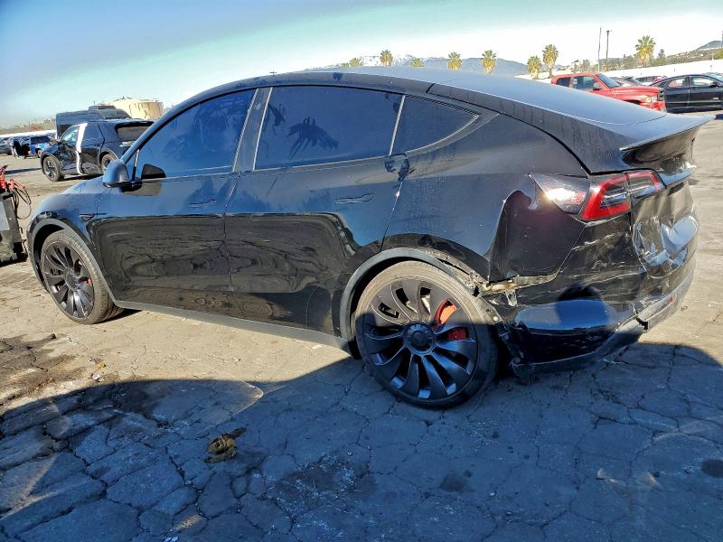 2023 Tesla Model y VIN 7SAYGDEF3PF763809 COPART salvage auction — REAR END, Ca - Salvage Certificate, sold $10,500 on 2026-07-02 (photo 2)