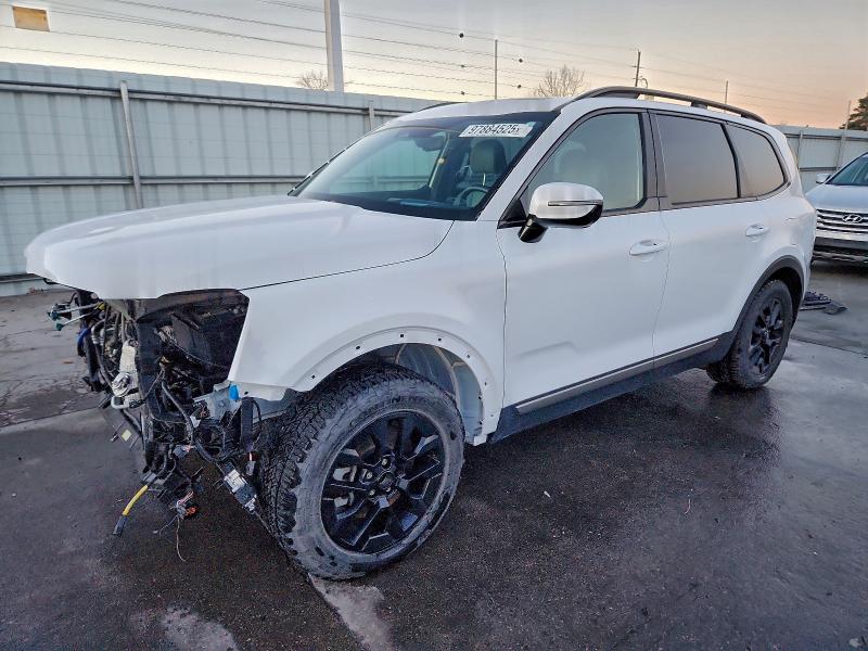 2023 Kia Telluride VIN 5XYP5DGC1PG349938 COPART salvage auction — FRONT END, Co - Salvage Title, sold $15,000 on 2026-07-13 (photo 1)