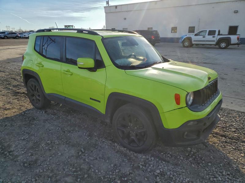 2017 Jeep Renegade VIN ZACCJABB5HPF75652 COPART salvage auction — FRONT END, Ut - Salvage Certificate, sold $625 on 2026-07-06 (photo 4)