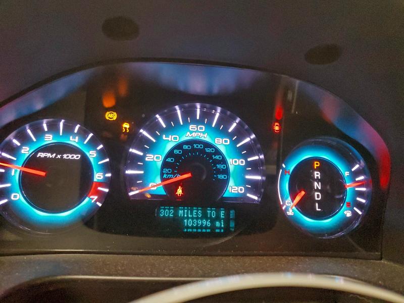 2012 Ford Fusion VIN 3FAHP0JA3CR315309 COPART salvage auction — FRONT END, Il - Salvage Certificate, sold $400 on 2026-07-09 (photo 9)